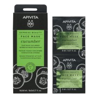 Apivita 青瓜水凝面膜 (12 x 8ml)