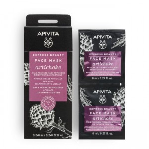 Apivita AHA & PHA Face Mask with Artichoke (12 x 8ml)